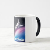 Space shuttle Science fiction space poster Magische Mok (Voorkant rechts)