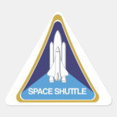 Space Shuttle Sticker (Voorkant)