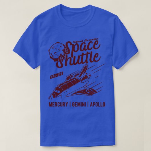 Space Shuttle T-shirt (Design voorkant)