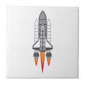 Space Shuttle Tegeltje (Voorkant)