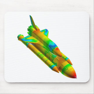 Space Shuttle visualization MousePad Muismat