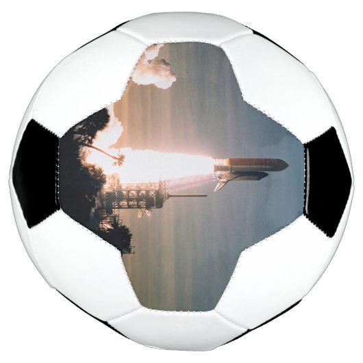 Space Shuttle Voetbal (Gedraaid)
