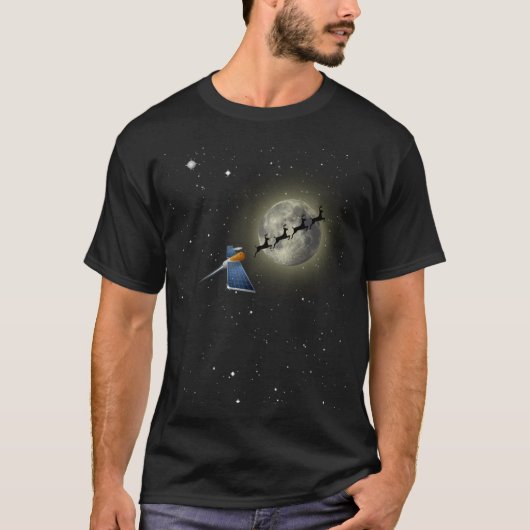 Space Sleigh T-shirt (Voorkant)