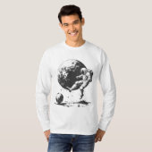 space soccer t-shirt (Voorkant volledig)