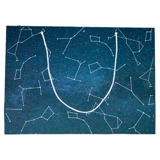 Space Star Constellations Astronomer Large Cadeautasje (Achterkant)