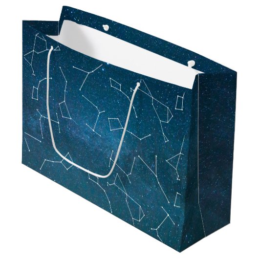Space Star Constellations Astronomer Large Cadeautasje (Voorkant Gekanteld)