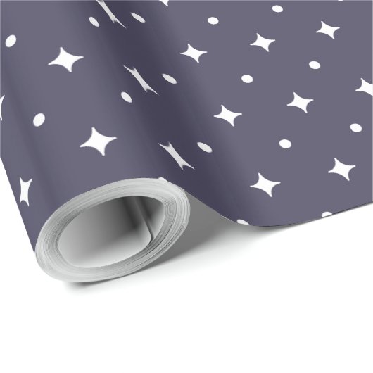 Space Star Pattern & Galaxy Cosmic  Cadeaupapier (Rol Hoek)
