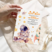 Space Stars & Astronauten Kinderen verjaardag Kaart