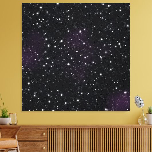 Space Stars Galaxy Nebula Wall Art Print (Insitu (Woonkamer))