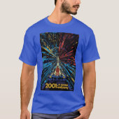 Space Station 2001 Art Design girl T-shirt (Voorkant)
