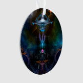 Space Station Ansarious Acryllic Ornament (voorkant)