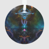 Space Station Ansarious Acryllic Ornament (achterkant)