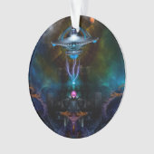 Space Station Ansarious Acryllic Ornament (voorkant)