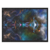 Space Station Ansarious Custom Table Cloth Tafelkleed (Voorkant (Horizontaal))