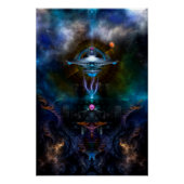 Space Station Ansarious Perfect Poster (Voorkant)