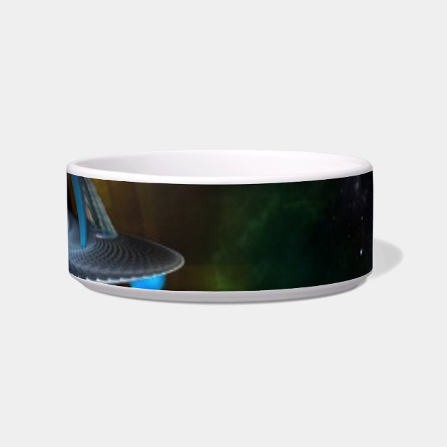 Space Station Ansarious Pet Bowl Voerbakje (Rechts)