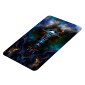 Space Station Ansarious Photo Magnet Magneet (Linkerzijde)