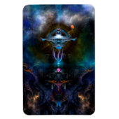 Space Station Ansarious Photo Magnet Magneet (Verticaal)