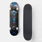 Space Station Ansarious Skateboard met hardware (Voorkant)