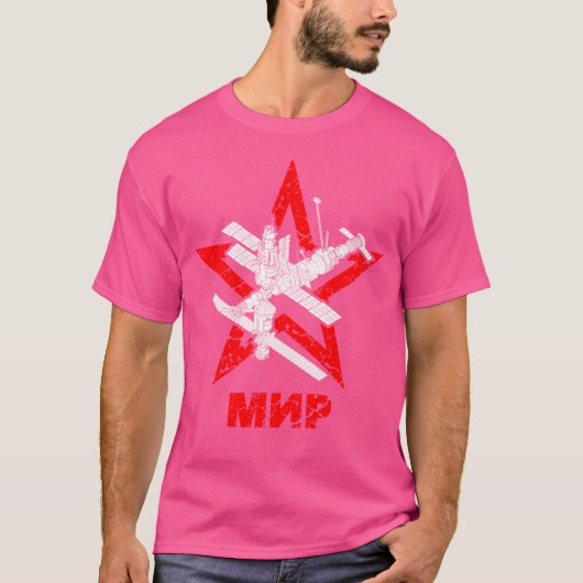 Space Station Mir T-shirt (Voorkant)