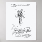 Space Suit Heat Exchange 1967 Whitepaper over pate Poster (Voorkant)