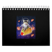 Space Taco Cat Laser Eyes Kalender (Hoes)