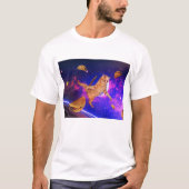 Space Taco Cat T Shirt door Victoria Blouin (Voorkant)