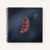 Space Tardigrade-laptop Notitieboek (Voorkant)