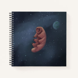 Space Tardigrade-laptop Notitieboek