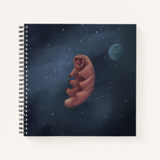 Space Tardigrade-laptop Notitieboek