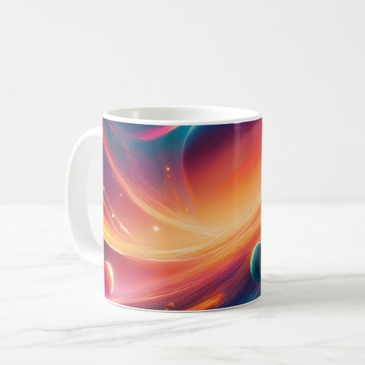 Space Tea Koffiemok (Voorkant links)