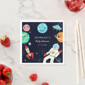 Space Theme Baby shower Galaxy Servet (Insitu)