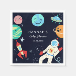 Space Theme Baby shower Galaxy Servet