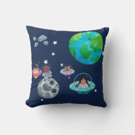 Space theme for children's room. kussen