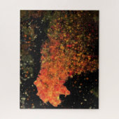 Space Tiger Puzzel - Schilderij (Verticaal)