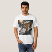 Space Tiger T-shirt (Voorkant volledig)