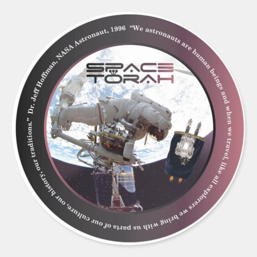 Space Torah Stickers (Voorkant)