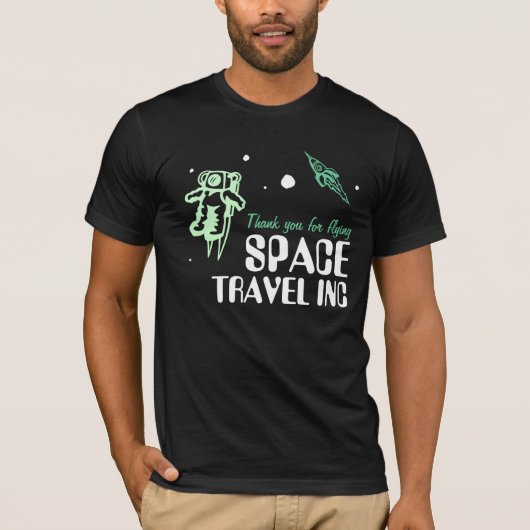 Space Travel Inc. T-shirt (Voorkant)