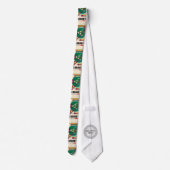 Space Travel Poster Necktie 7 Stropdas (Achterkant)