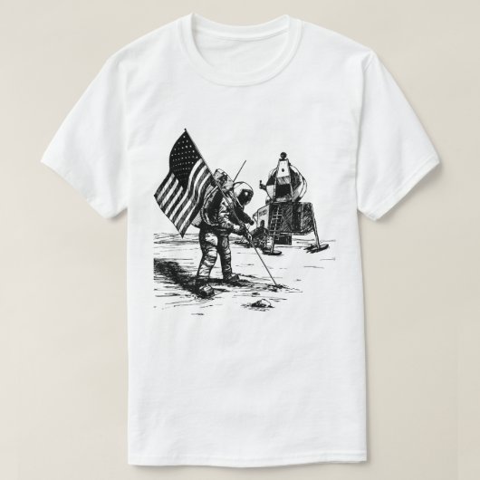 Space Trekker T-shirt (Design voorkant)