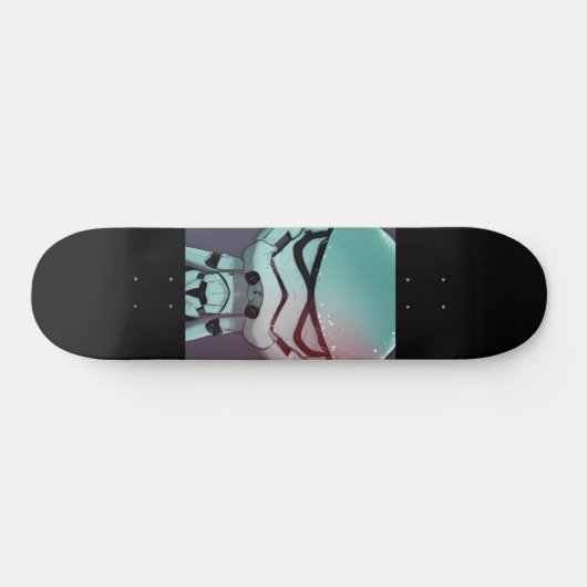 Space Trooper Persoonlijk Skateboard (Horizontaal)