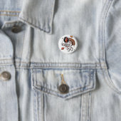 Space Turkey Astronaut Gobbler Thanksgiving Ronde Button 3,2 Cm (In situ)