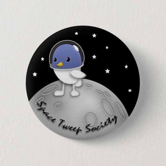 Space Tweep Society Logo Button (Voorkant)