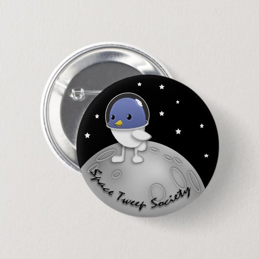 Space Tweep Society Logo Button (Voorkant /achterkant)