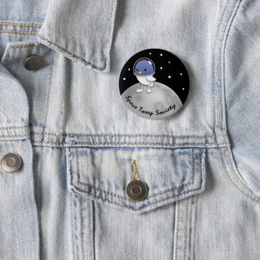 Space Tweep Society Logo Button (In situ)