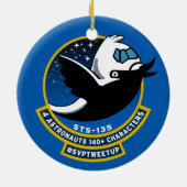 Space Uitzicht Park Tweetup Ornament (Achterkant)