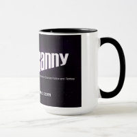 Space Unicorn 15 oz ringer mok