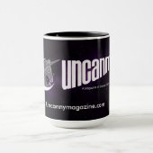 Space Unicorn 15 oz ringer mok (Midden)
