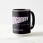 Space Unicorn 15 oz ringer mok (Voorkant rechts)