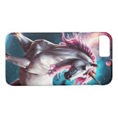 Space Unicorn Case-Mate iPhone Case (Achterkant (Horizontaal))